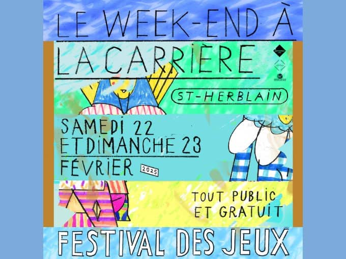 Festival des jeux, week-end à la carrière