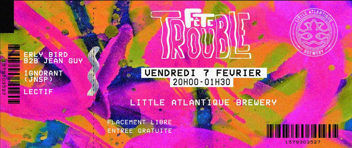 Fete trouble au LAB