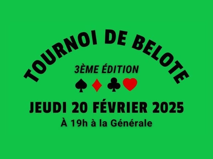 Tournoi de belote