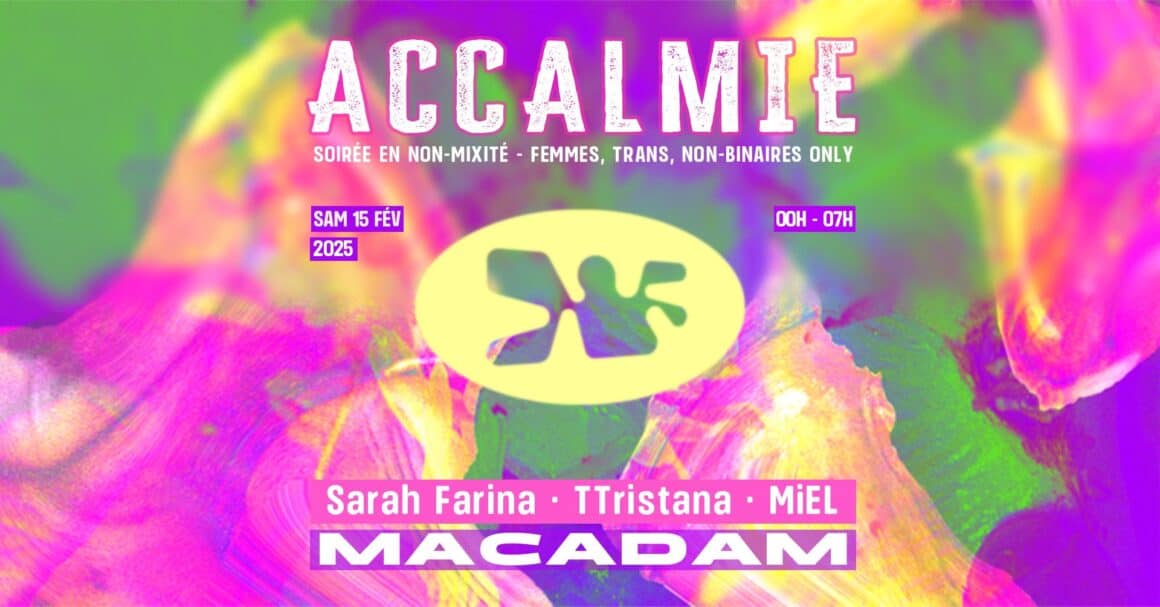 accalmie macadam