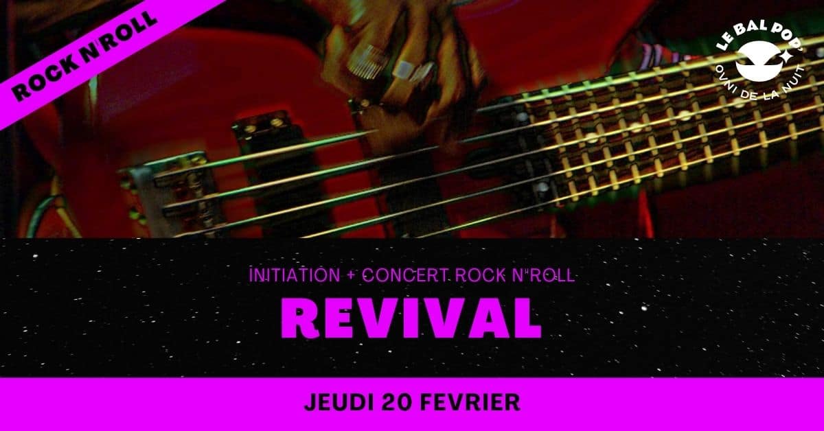 initiation et concert rock n roll