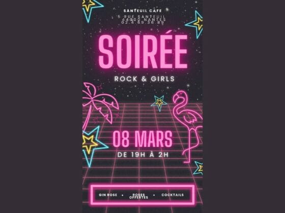 Girls&rock au santeuil café